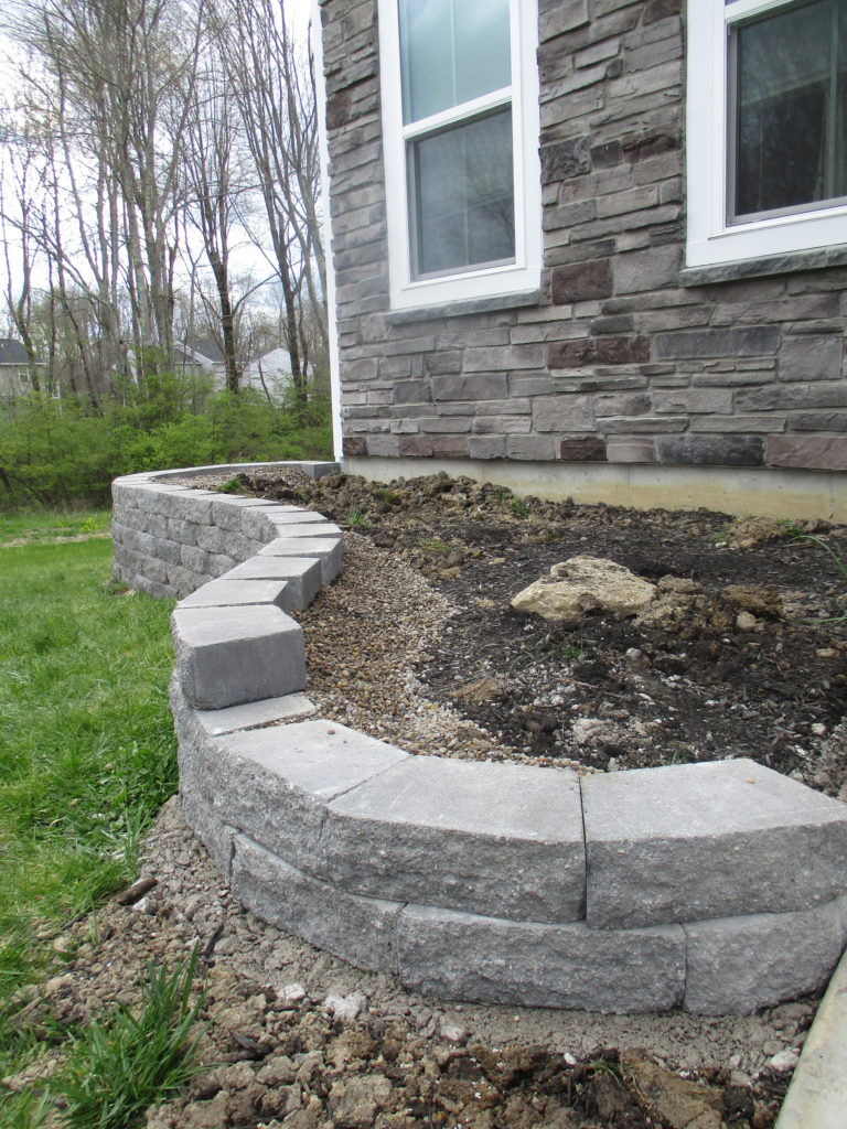 building stone retaining walls stacked stone