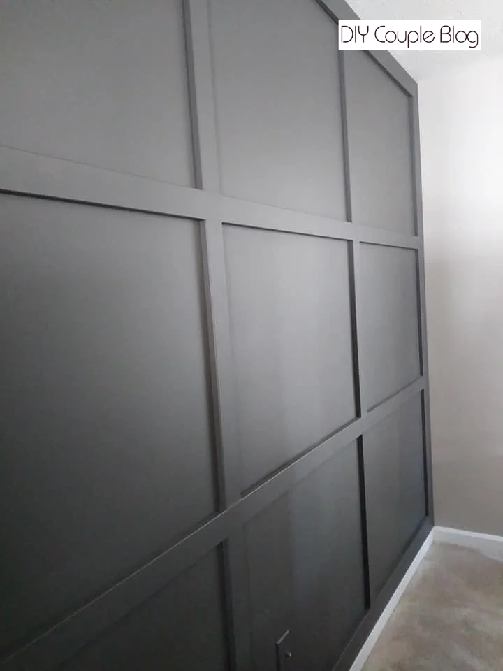 everything cleared out of the way and ready for a DIY project mounting the TV on the wall