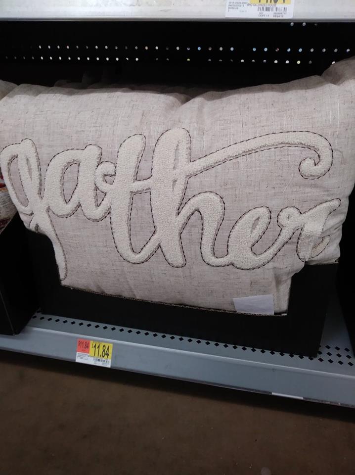 gather farmhouse couch pillow