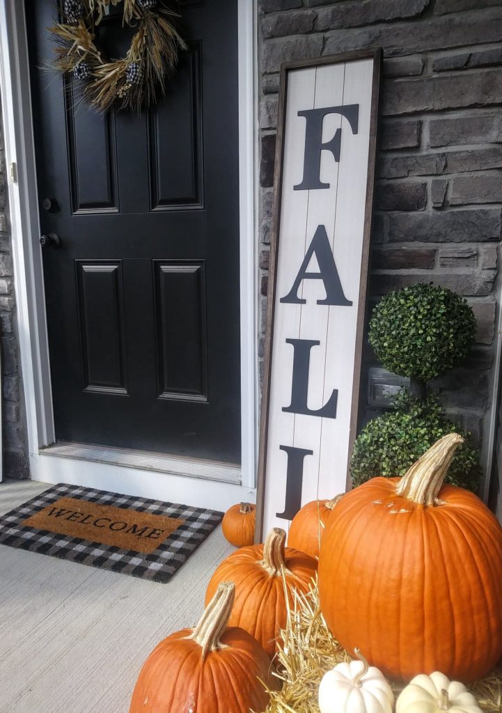 fall front porch