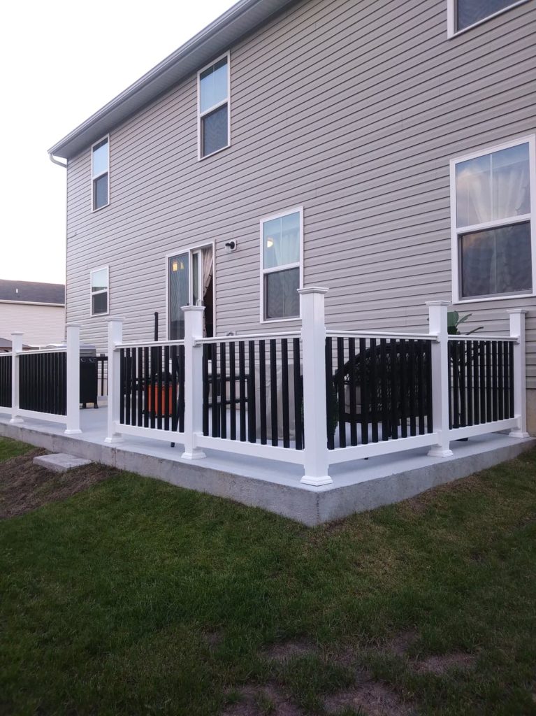 concrete patio idea