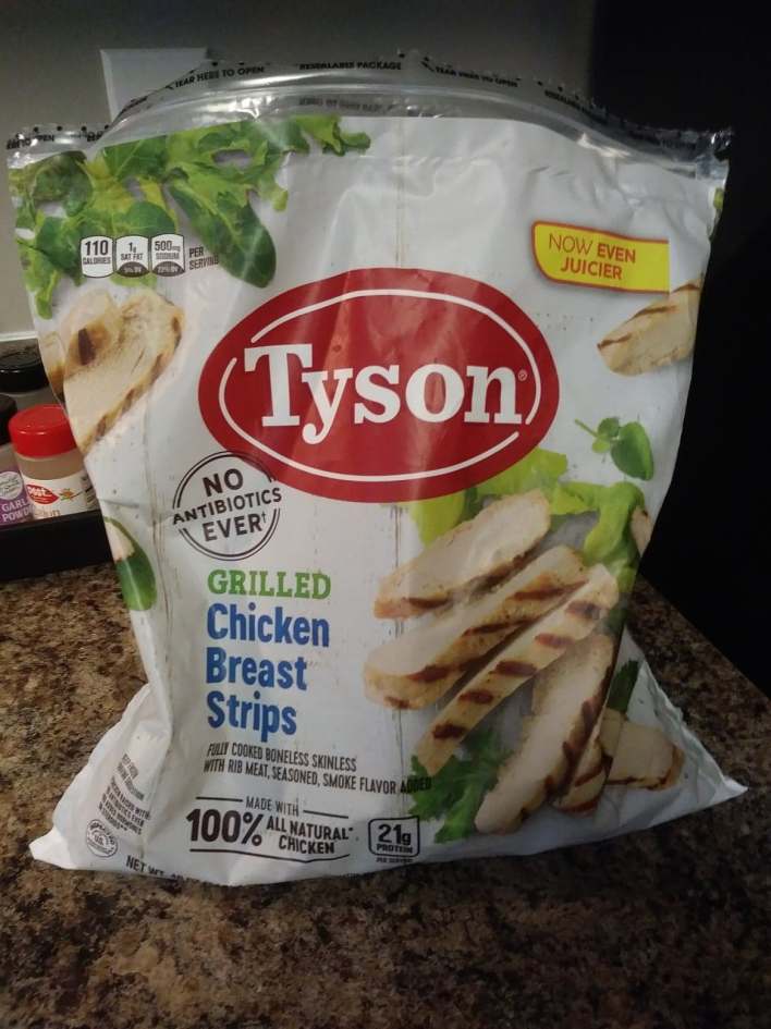 tyson grilled chicken strips