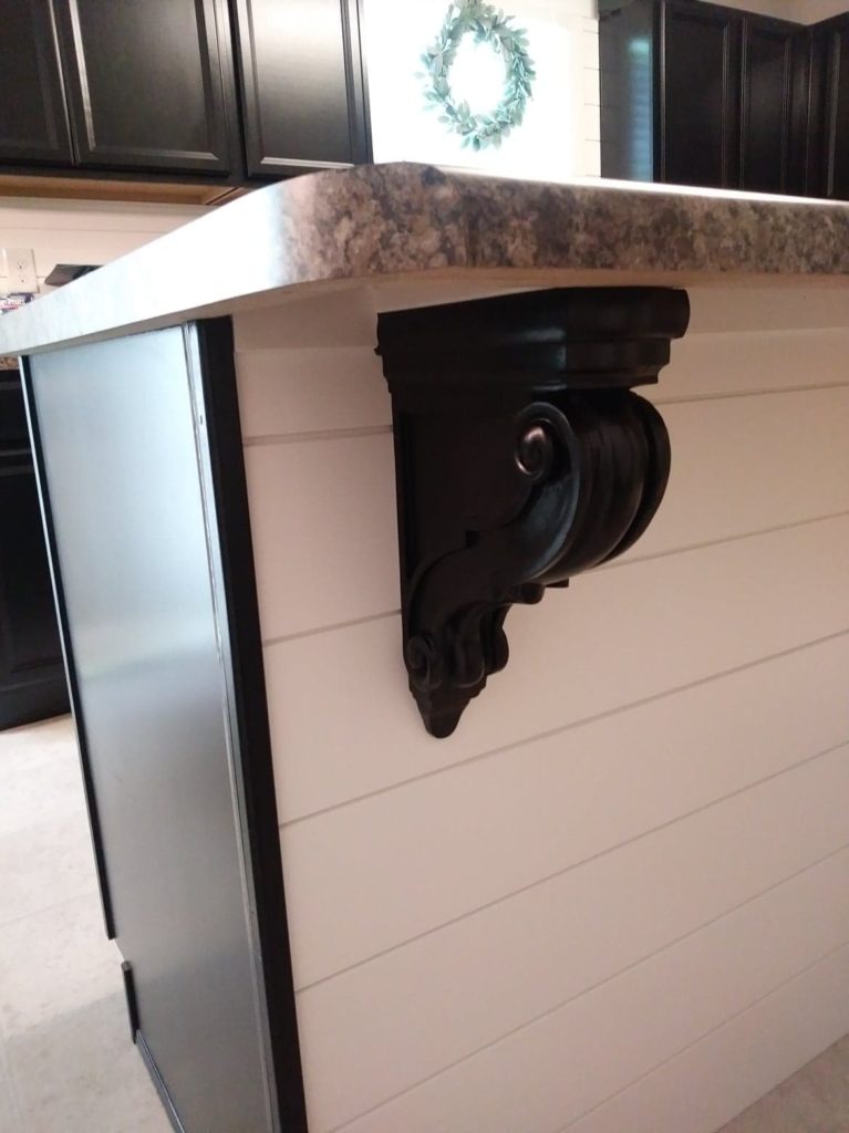 kitchen island corbels