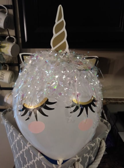 diy unicorn balloon