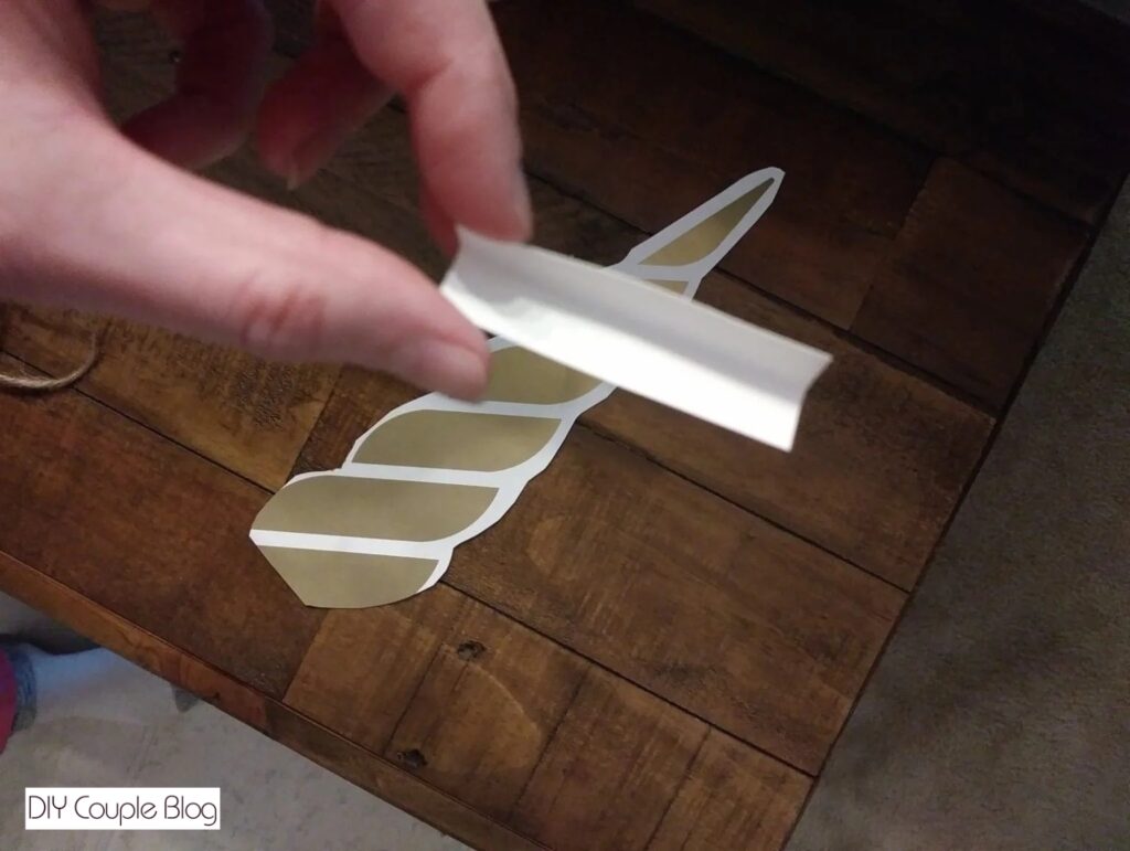 the process of adding the supplies to the balloon