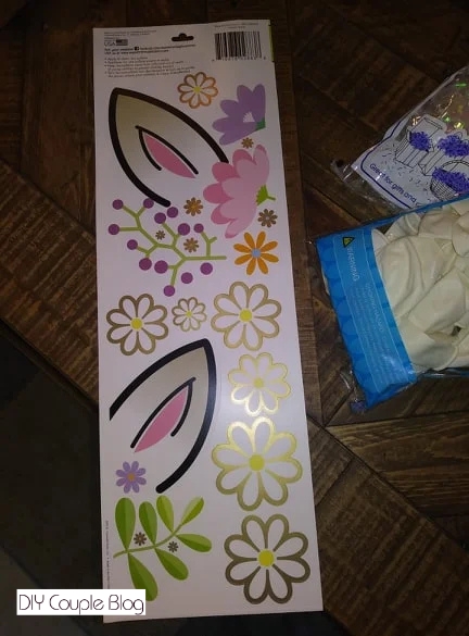 a look at the back side of the unicorn decal
