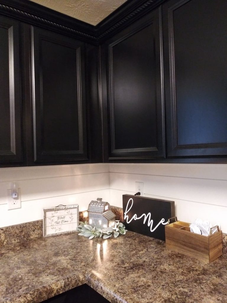 how to shiplap a backsplash