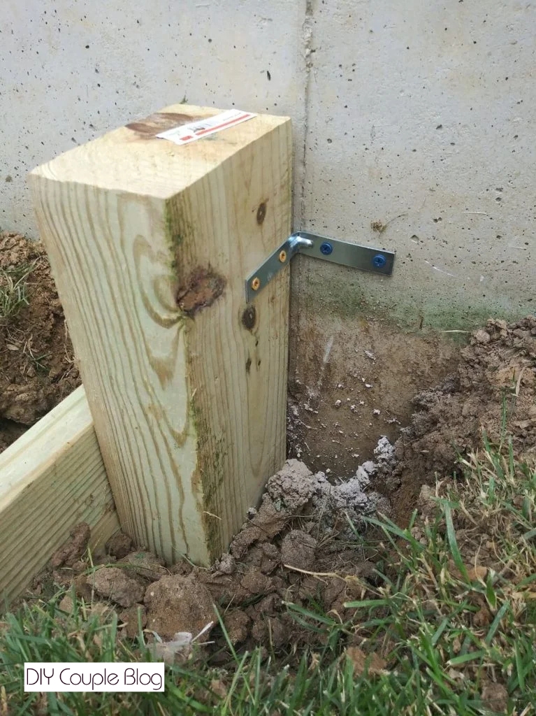 bracing the end of the post