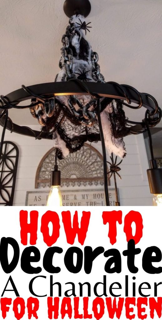 halloween chandelier pin it