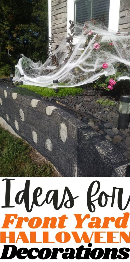 how to put up spider webs for halloween