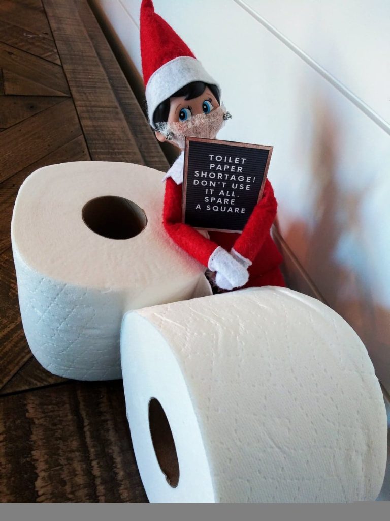 elf on the shelf free printable and diy face mask