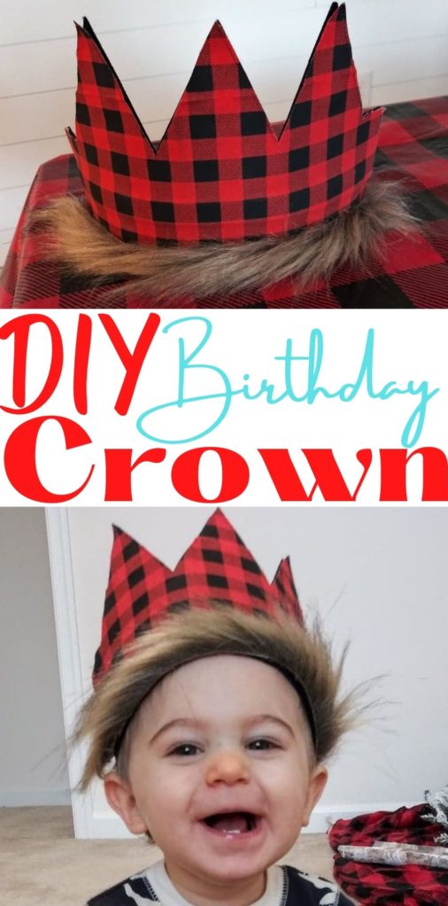 felt birthday crown pin it