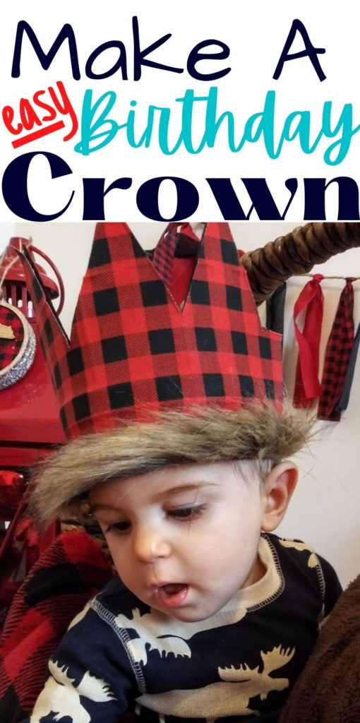 how to make a birthday crown-share on pinterest for later