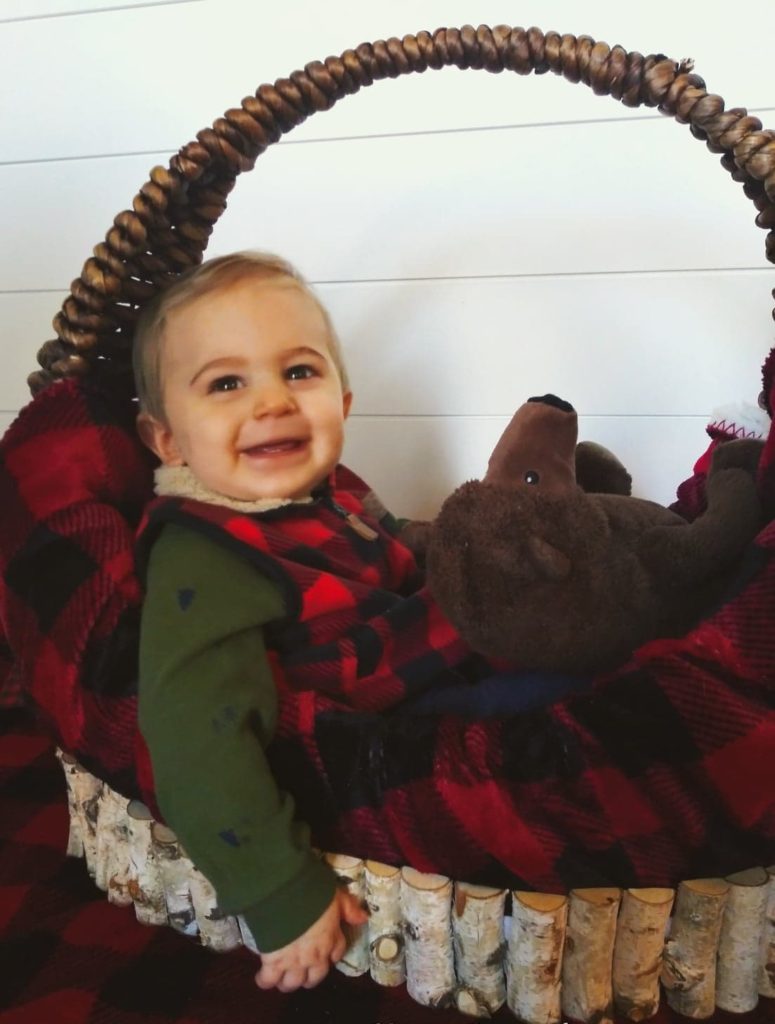 baby in basket