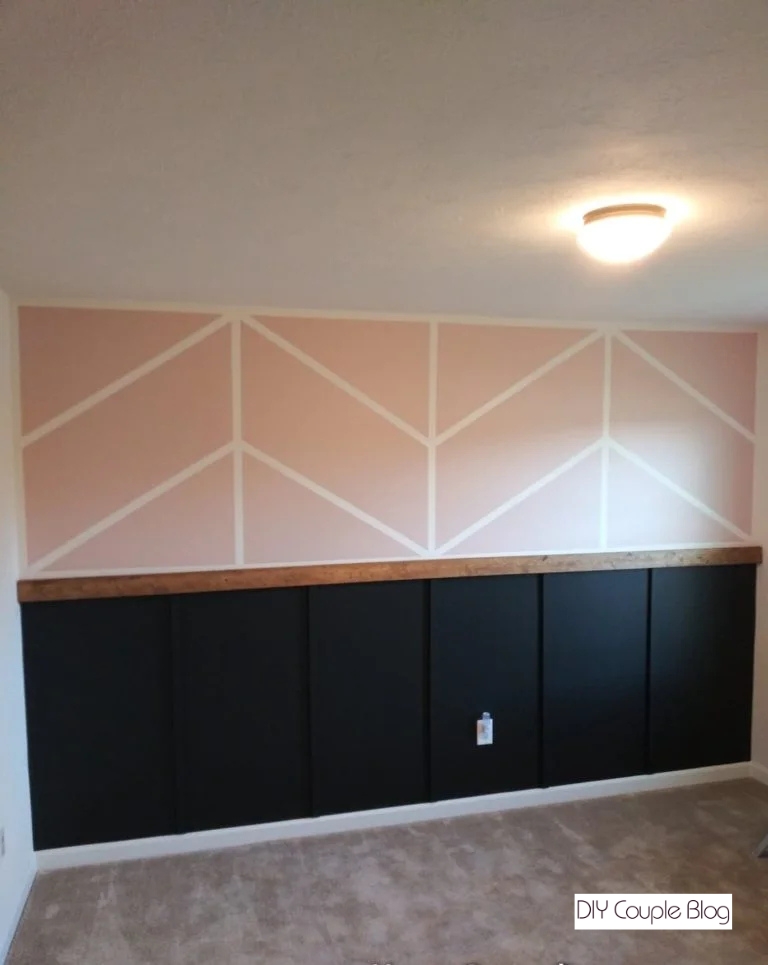 completed board and batten nursery with a modern farmhouse vibe