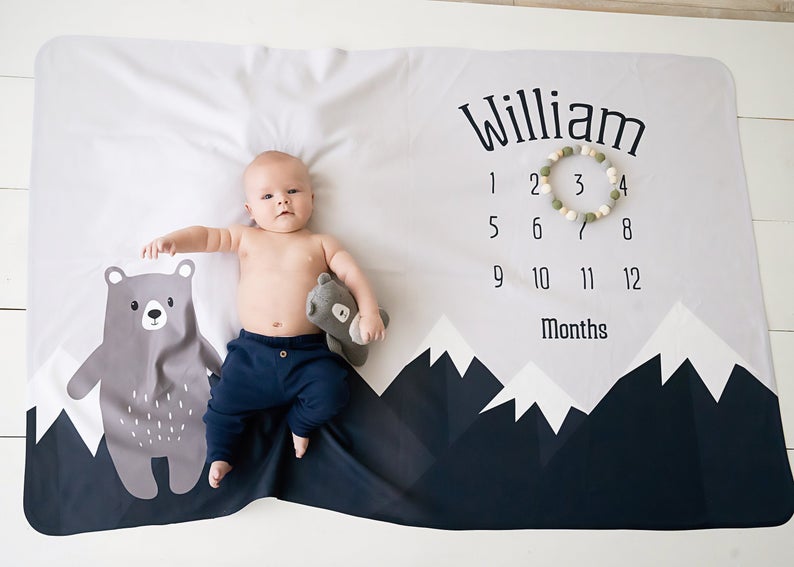 Baby Monthly Milestone Ideas - DIY Couple Blog