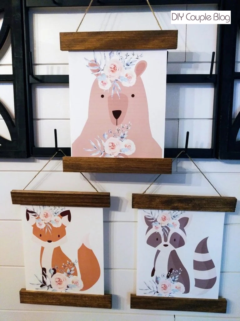 budget-friendly woodland nursery prints