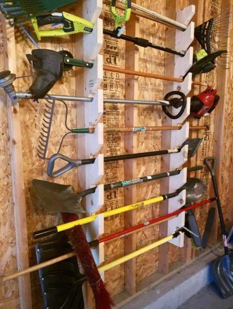 yard tool storage