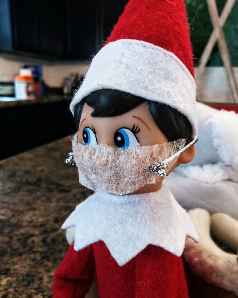 Elf On The Shelf Mask