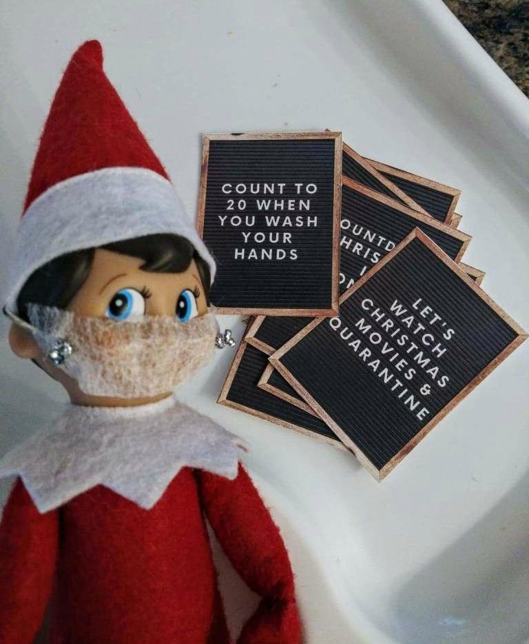 Elf On The Shelf Quarantine Printable