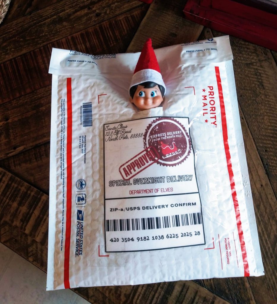 introduce elf with special delivery