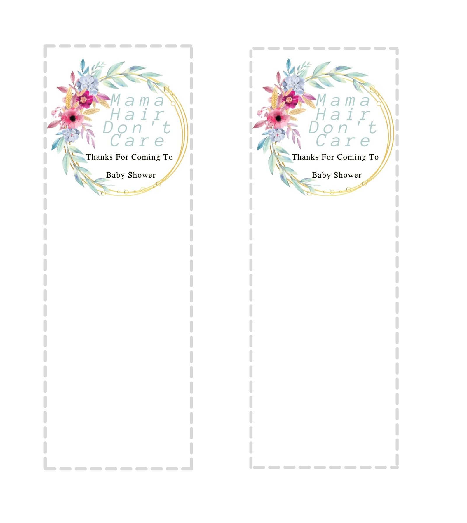 Party Favor For Baby Shower (Free Personalized Printable Tags) - DIY ...