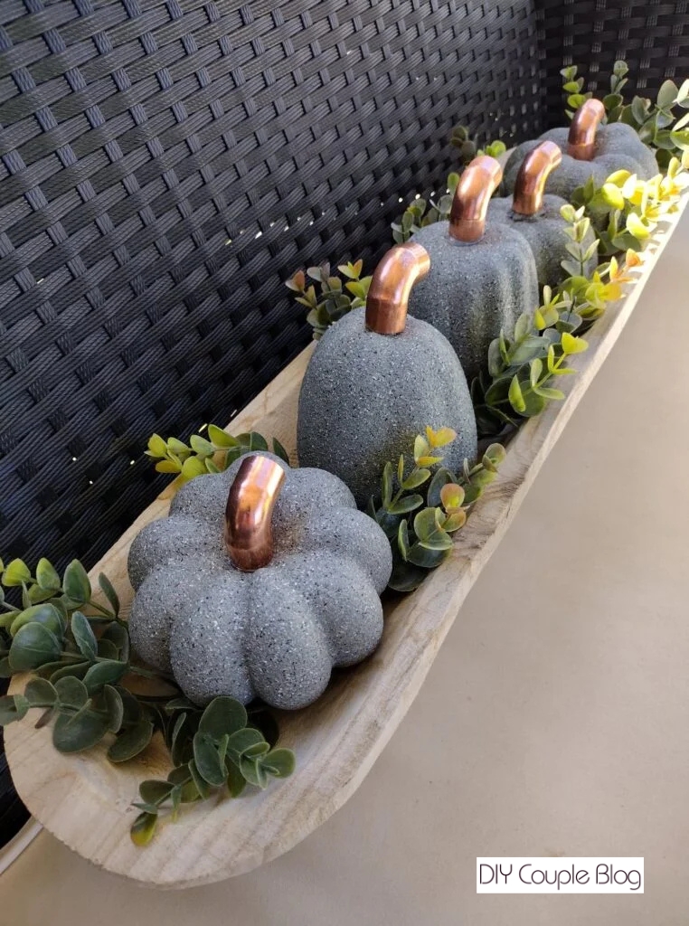 fall pumpkin centerpiece decor for the table 