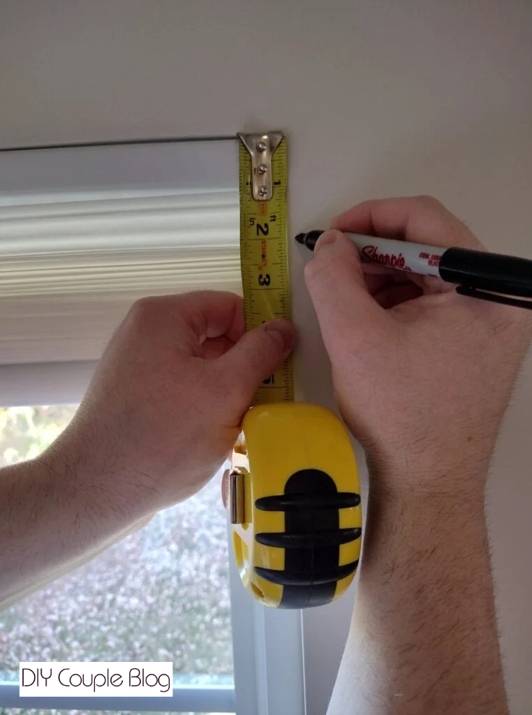 measuring the side of the window