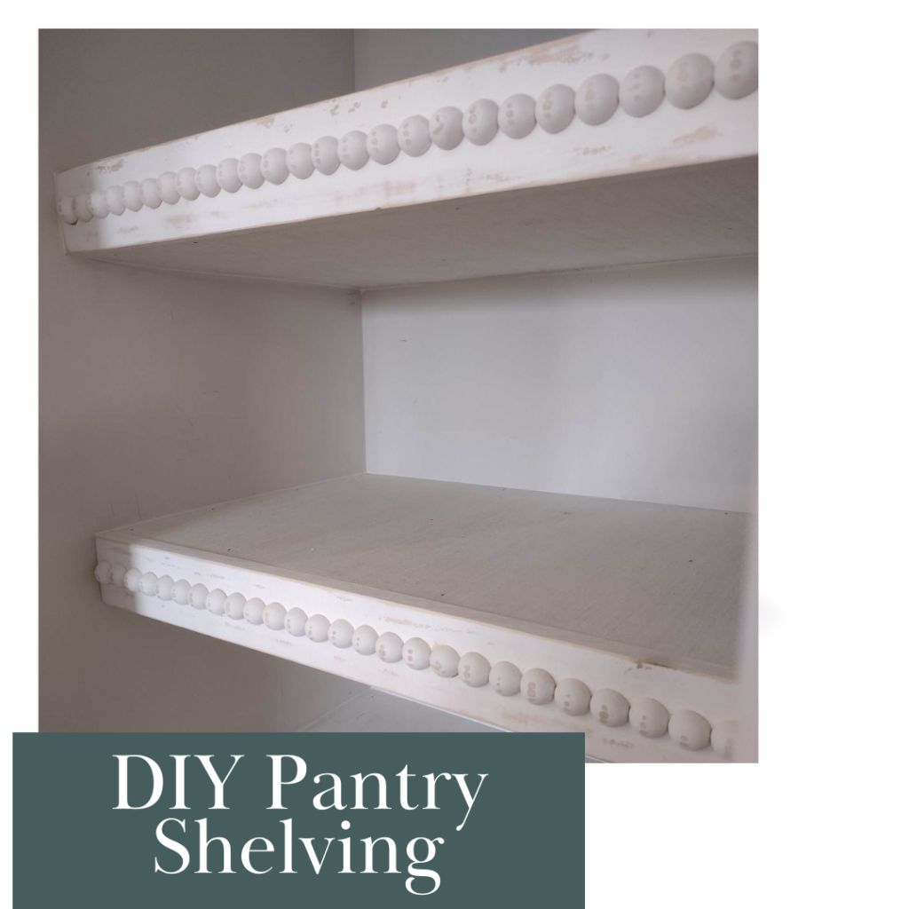 diy pantry shelving