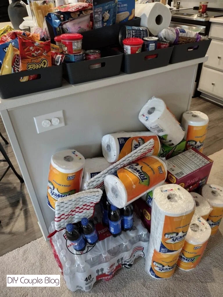 clearing out the pantry