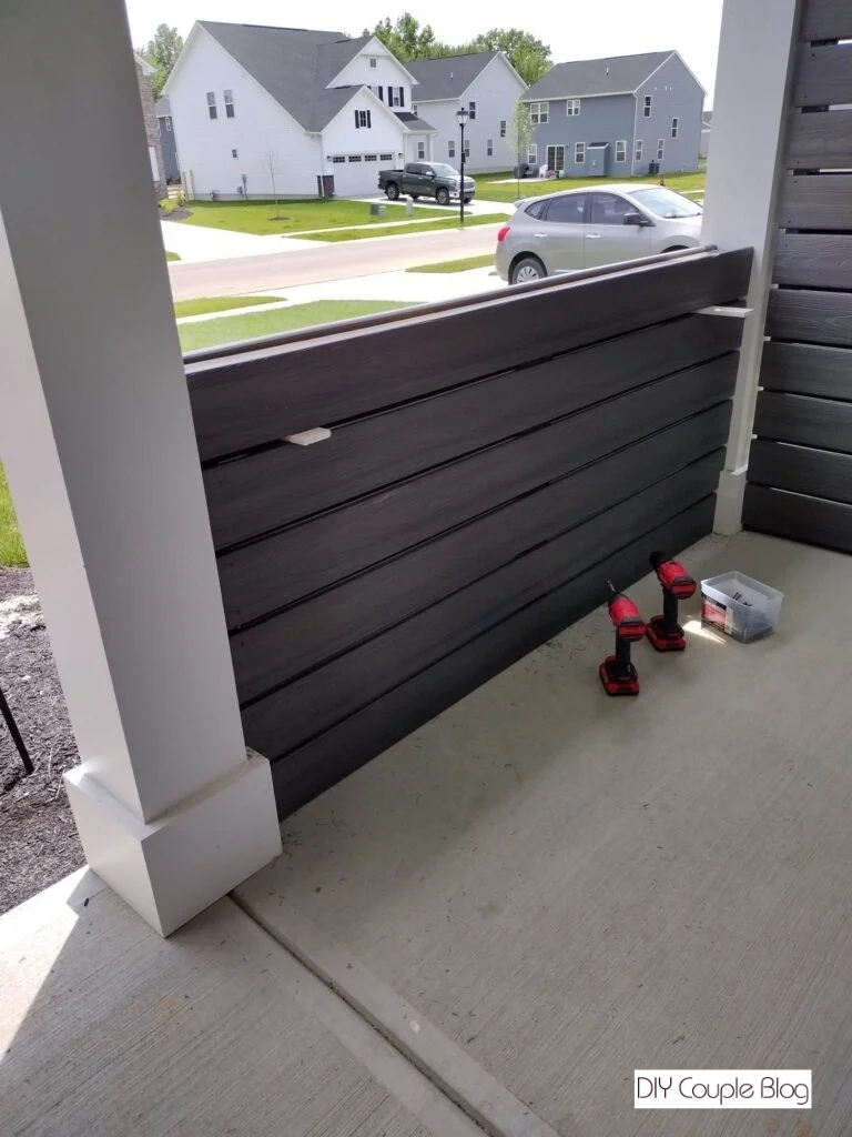 modern front porch railings with composite deck boards make the ultimate transformation 