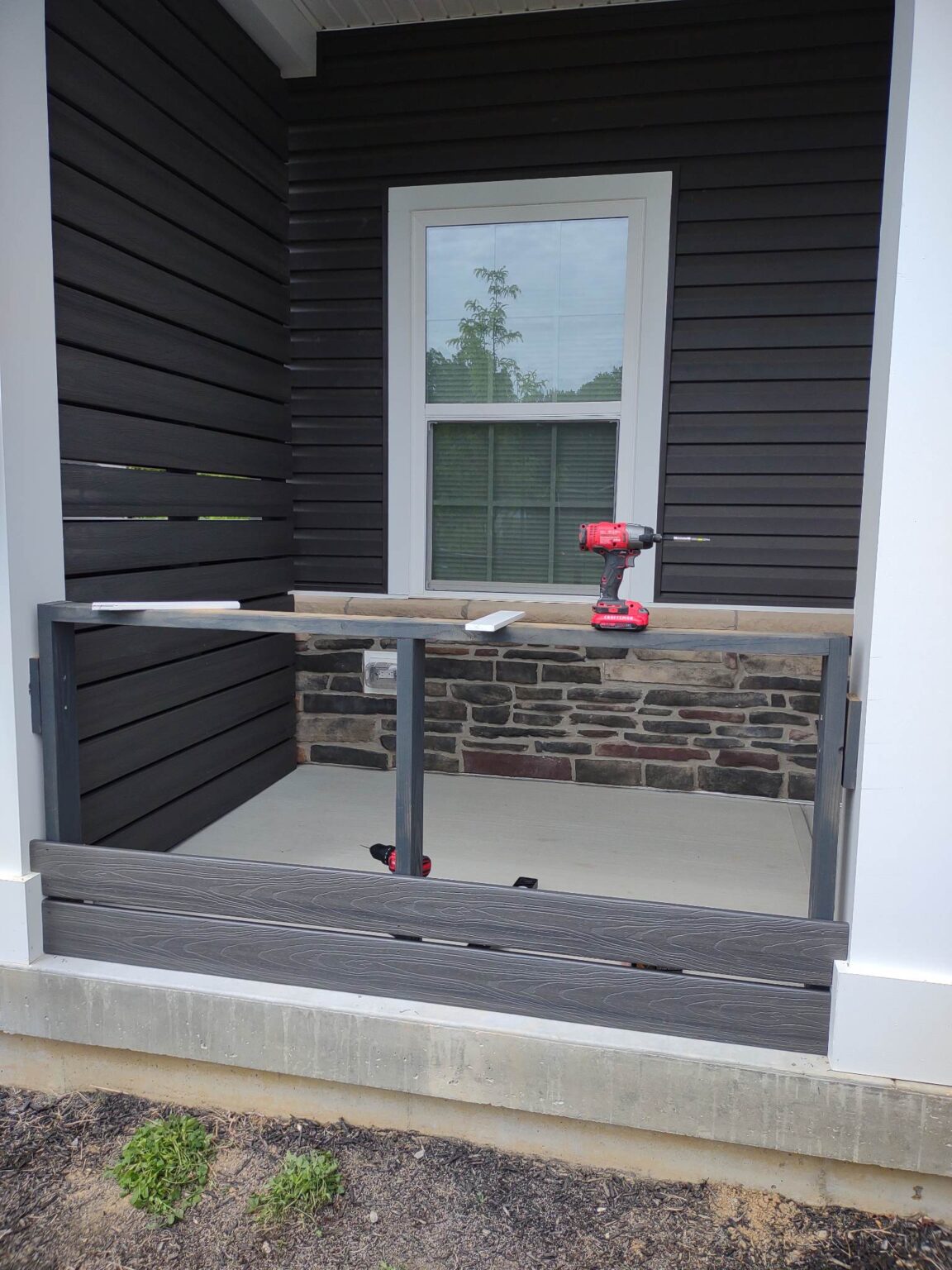 Build A Front Porch Railing (Easy DIY) - DIY Couple Blog