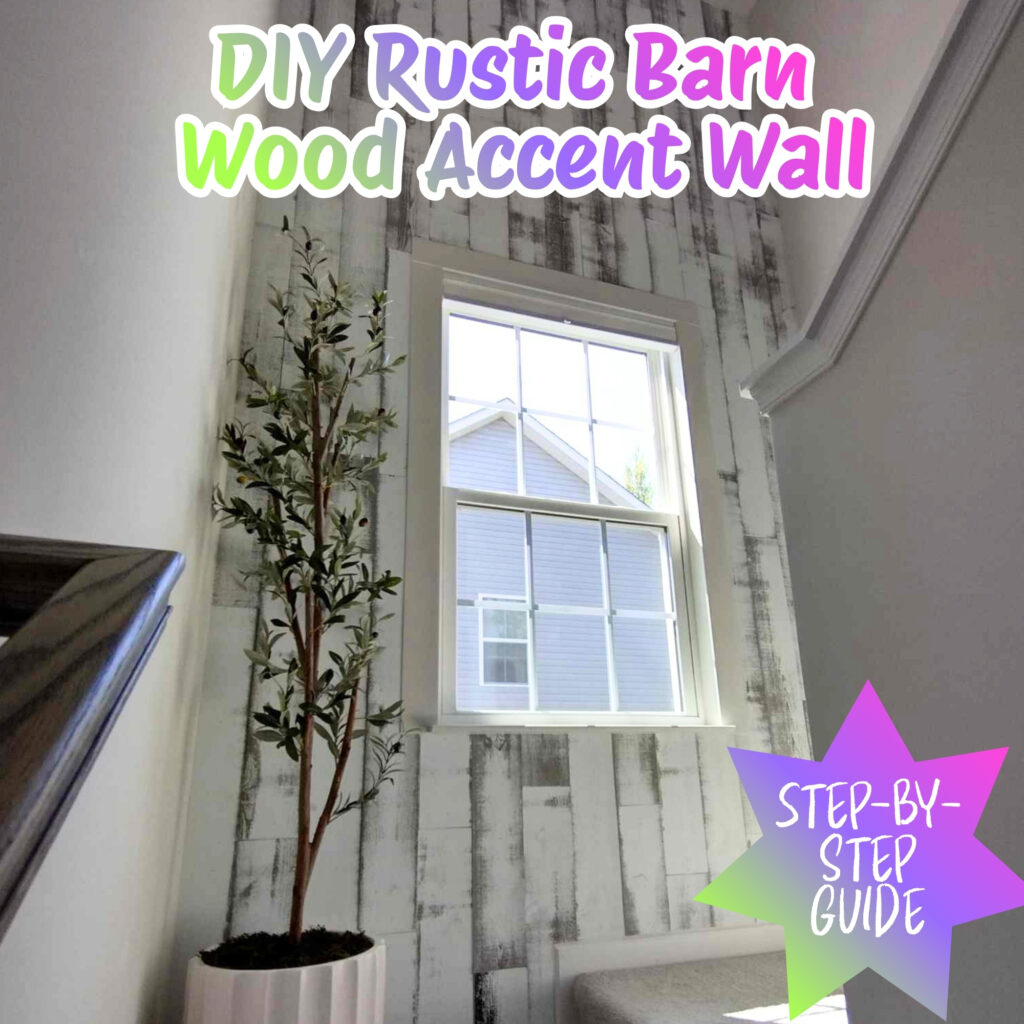 how to build a barn wood accent wall
