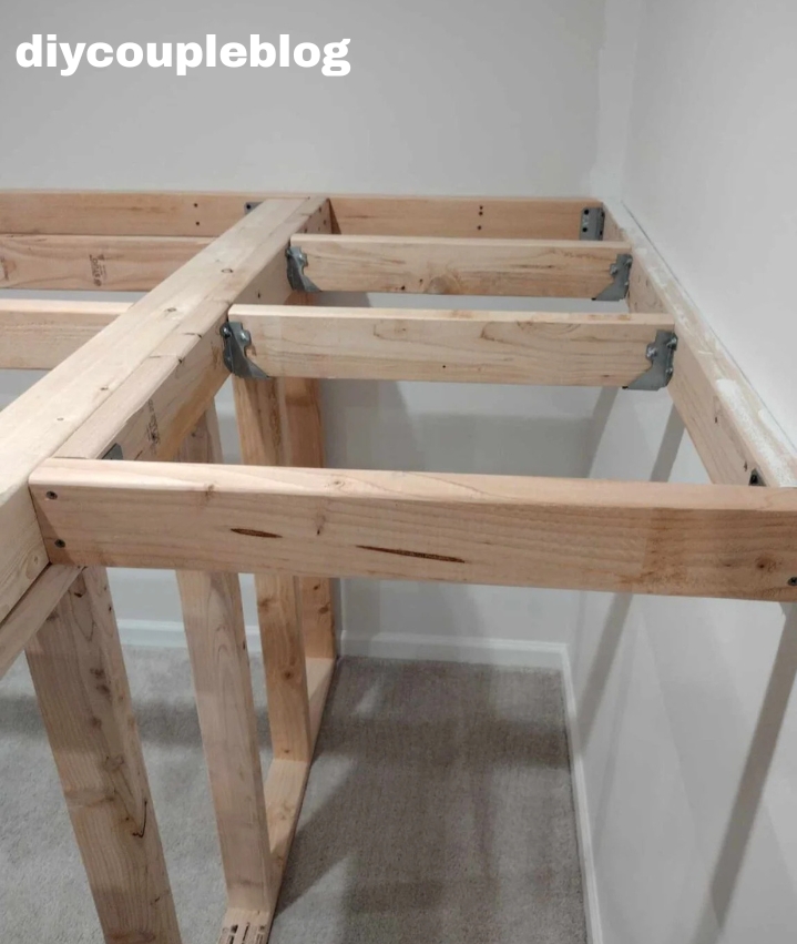 adding a "floor joist" across the center of the playground platform leading to the slide