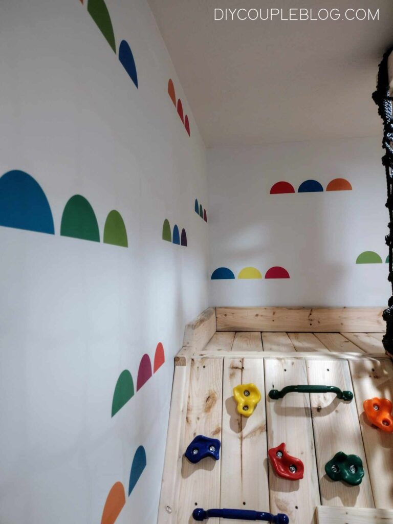 kids playground fun and colorful with no damage wall stickers for kids