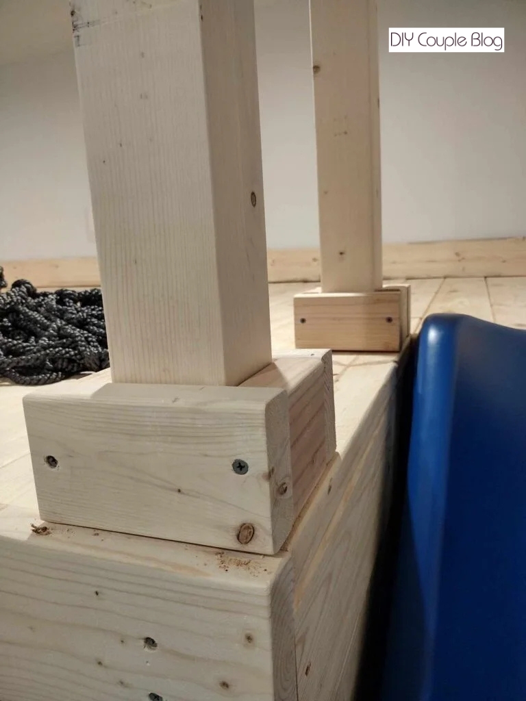 wood post surrounds 