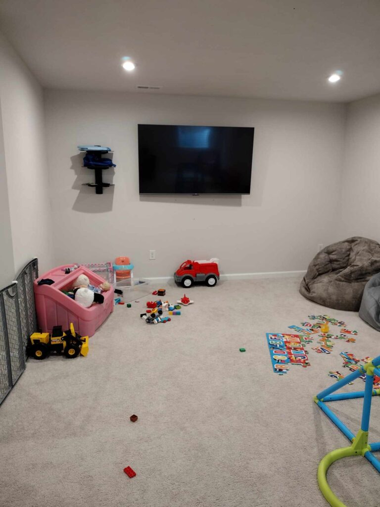 basement play area (the before photos)