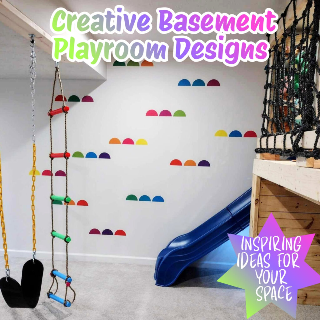 basement playroom designs that will inspire your kid's space