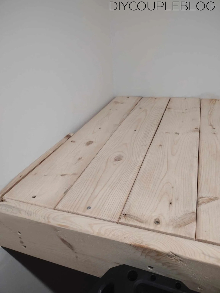 wood platform flooring for built diy jungle gym