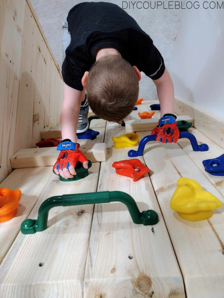 build indoor climbing wall