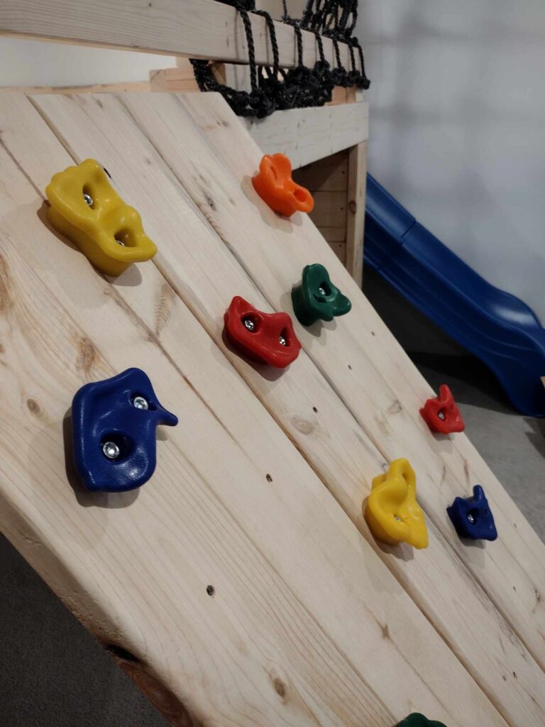 diy climbing wall