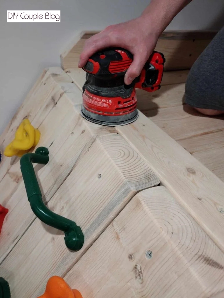 sanding wood for smooth finish 