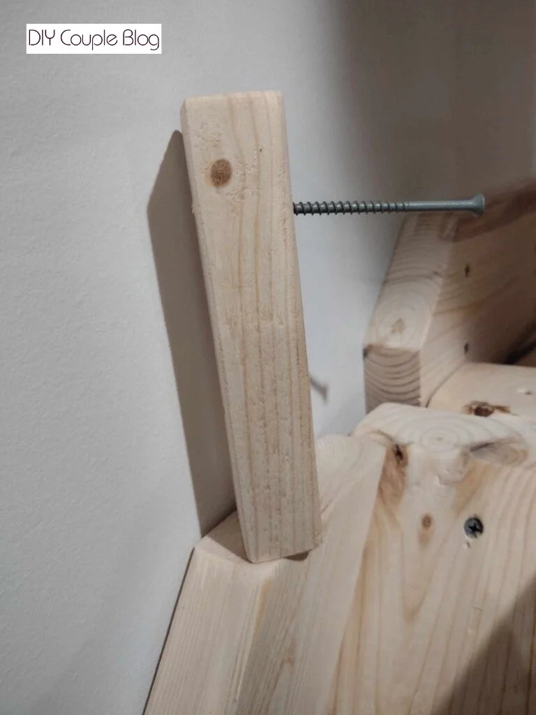 small board with screw 