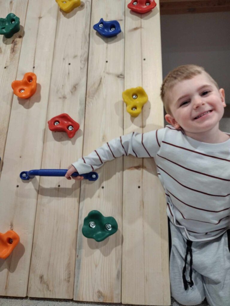 indoor climbing wall