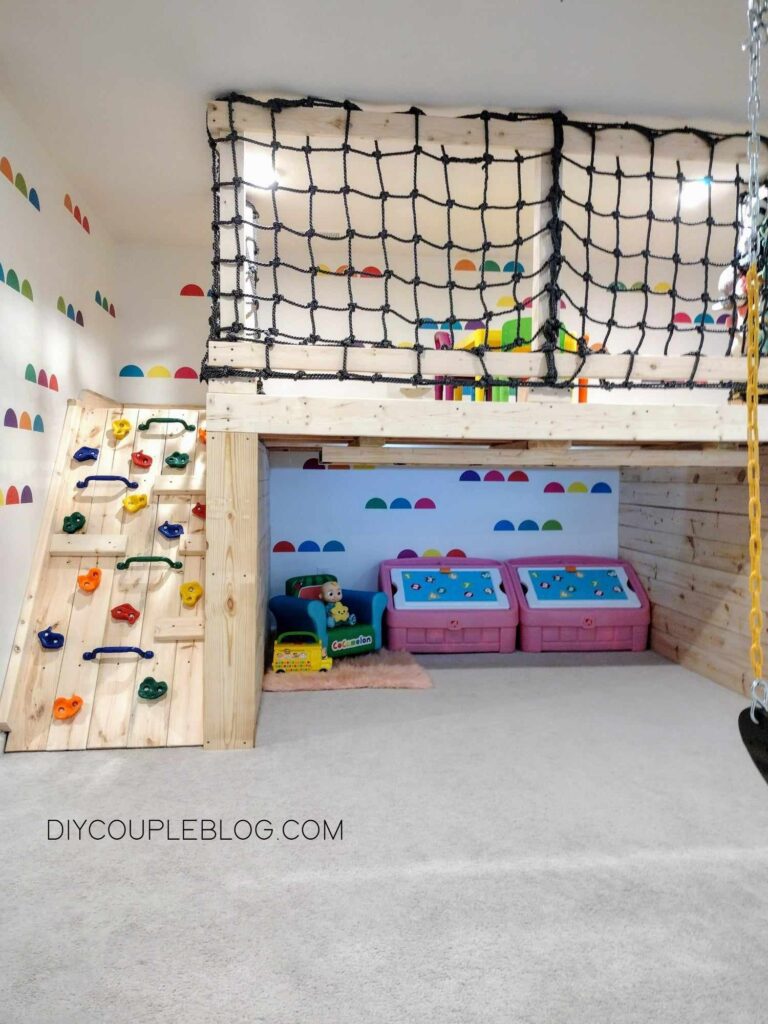 indoor playground ideas in our finished basement