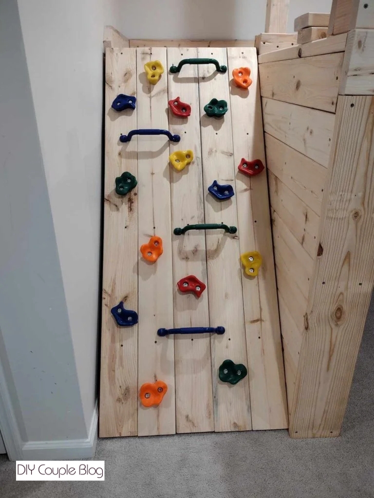 rock wall installed 