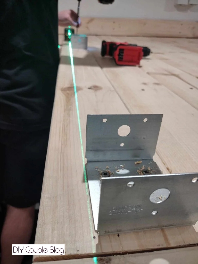 continuing bracket installation