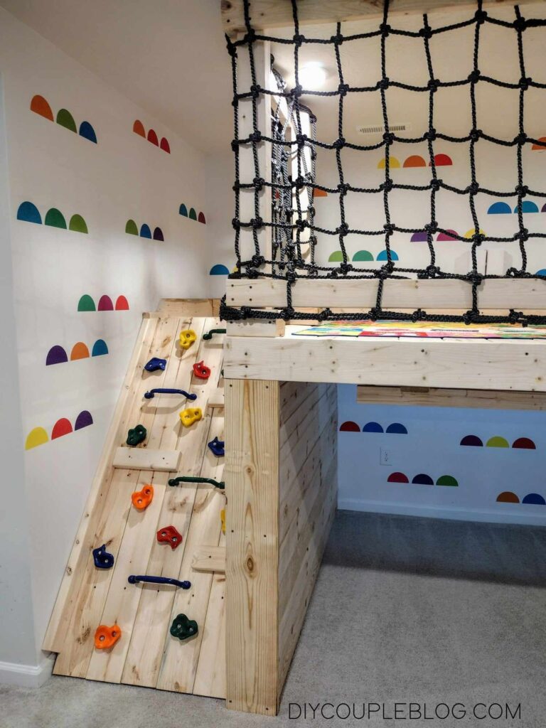 simple diy indoor playground that you can build