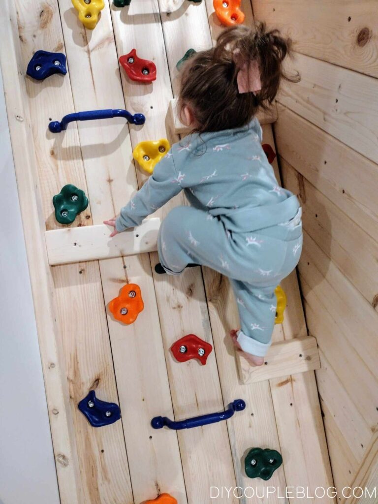 toddler rock wall kids basement playroom ideas