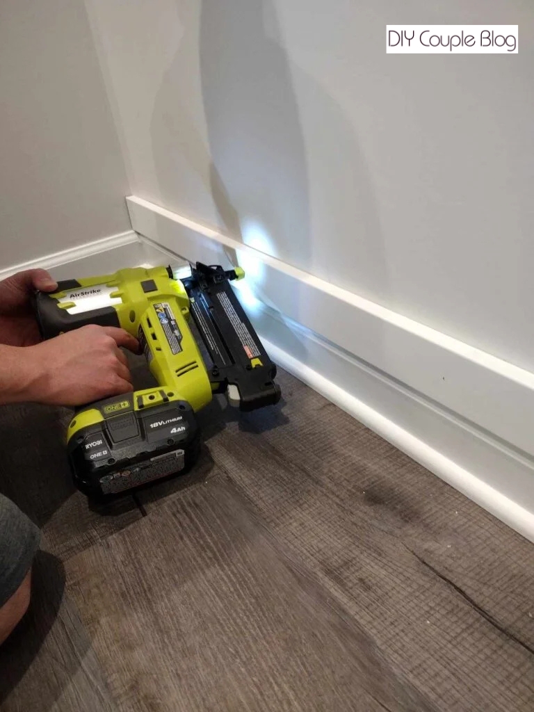 how to add board and batten wall with windows